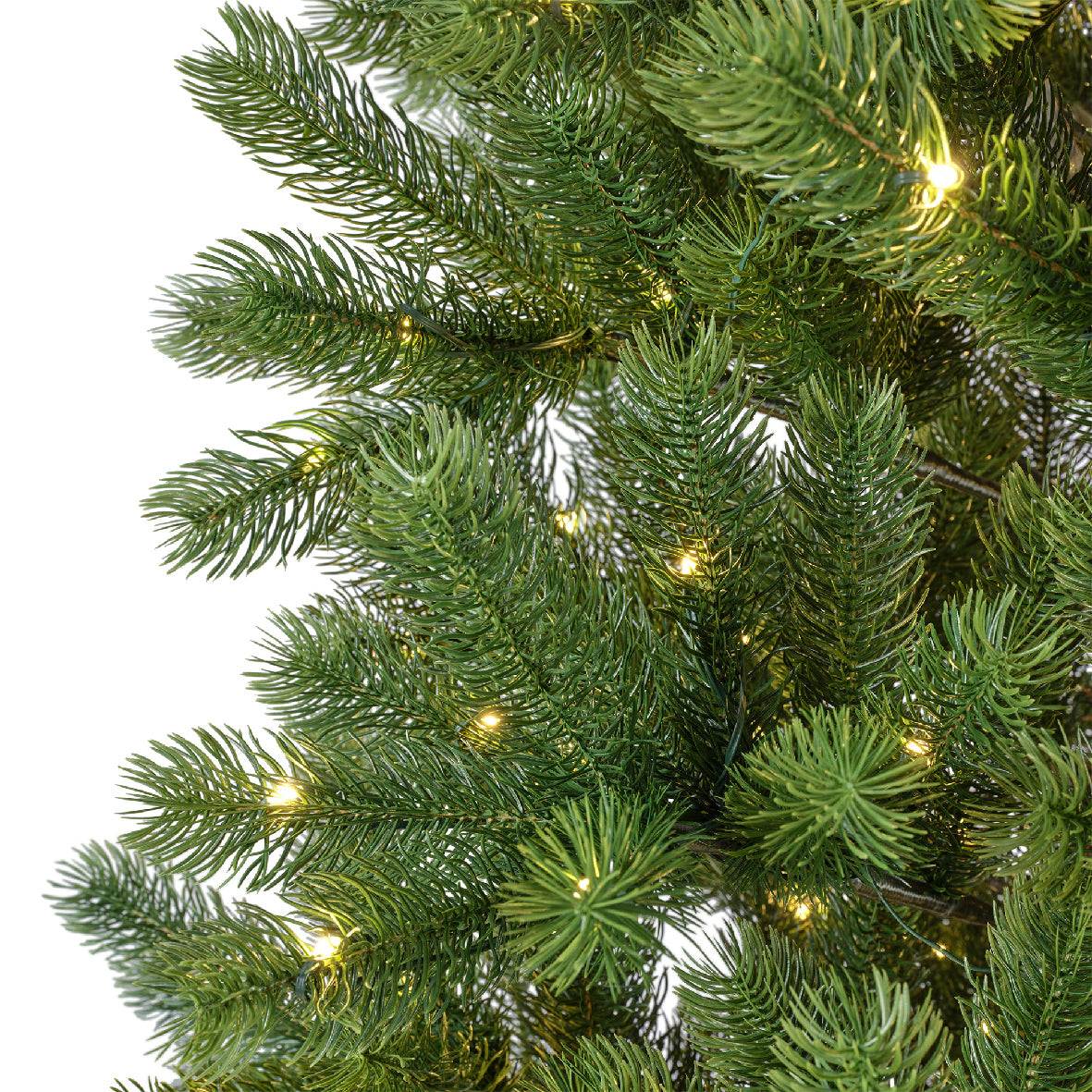 Künstlicher Weihnachtsbaum KENNMORE FIR 210 cm, beleuchtet