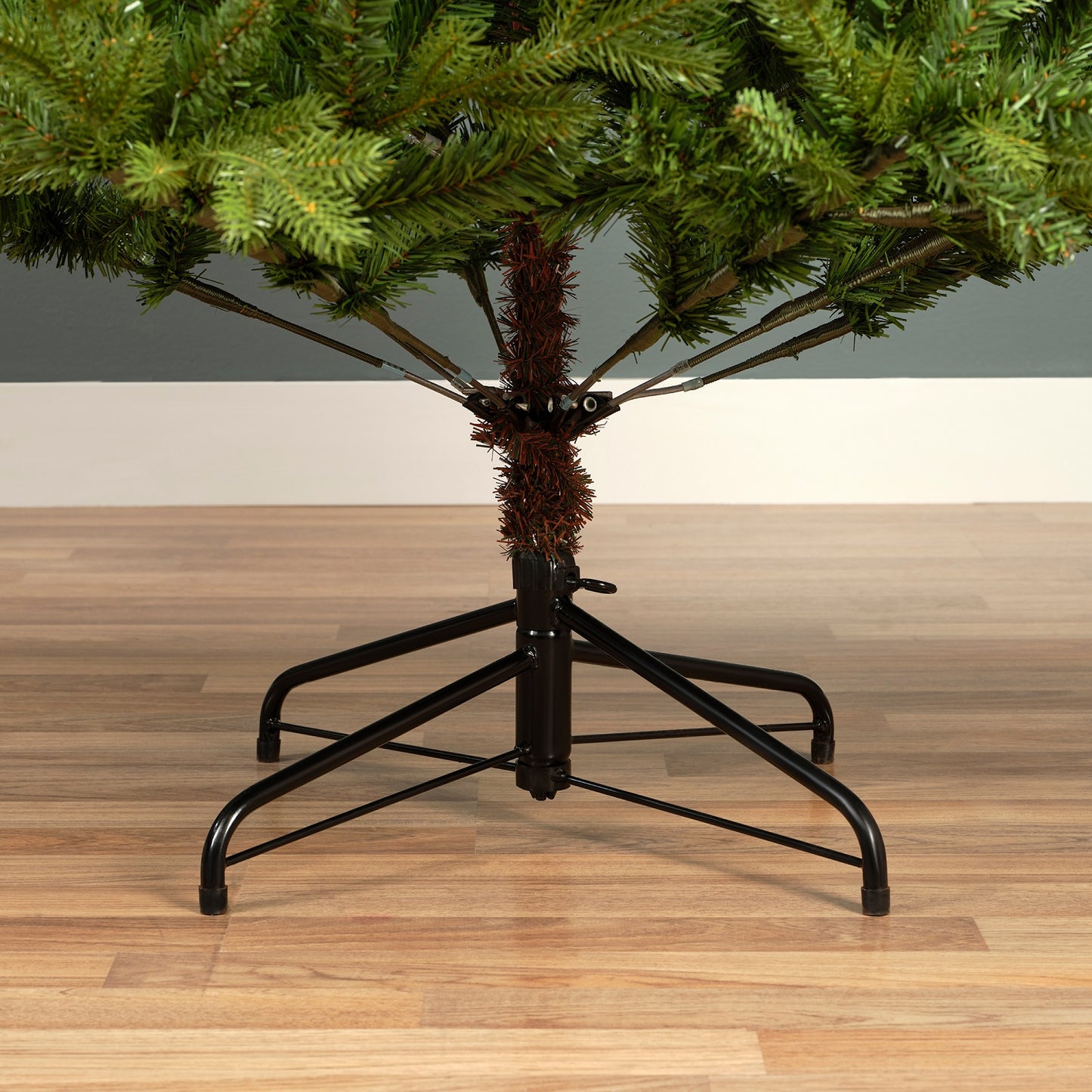 Künstlicher Weihnachtsbaum, ALLISON PINE Grün 210 cm, beleuchtet