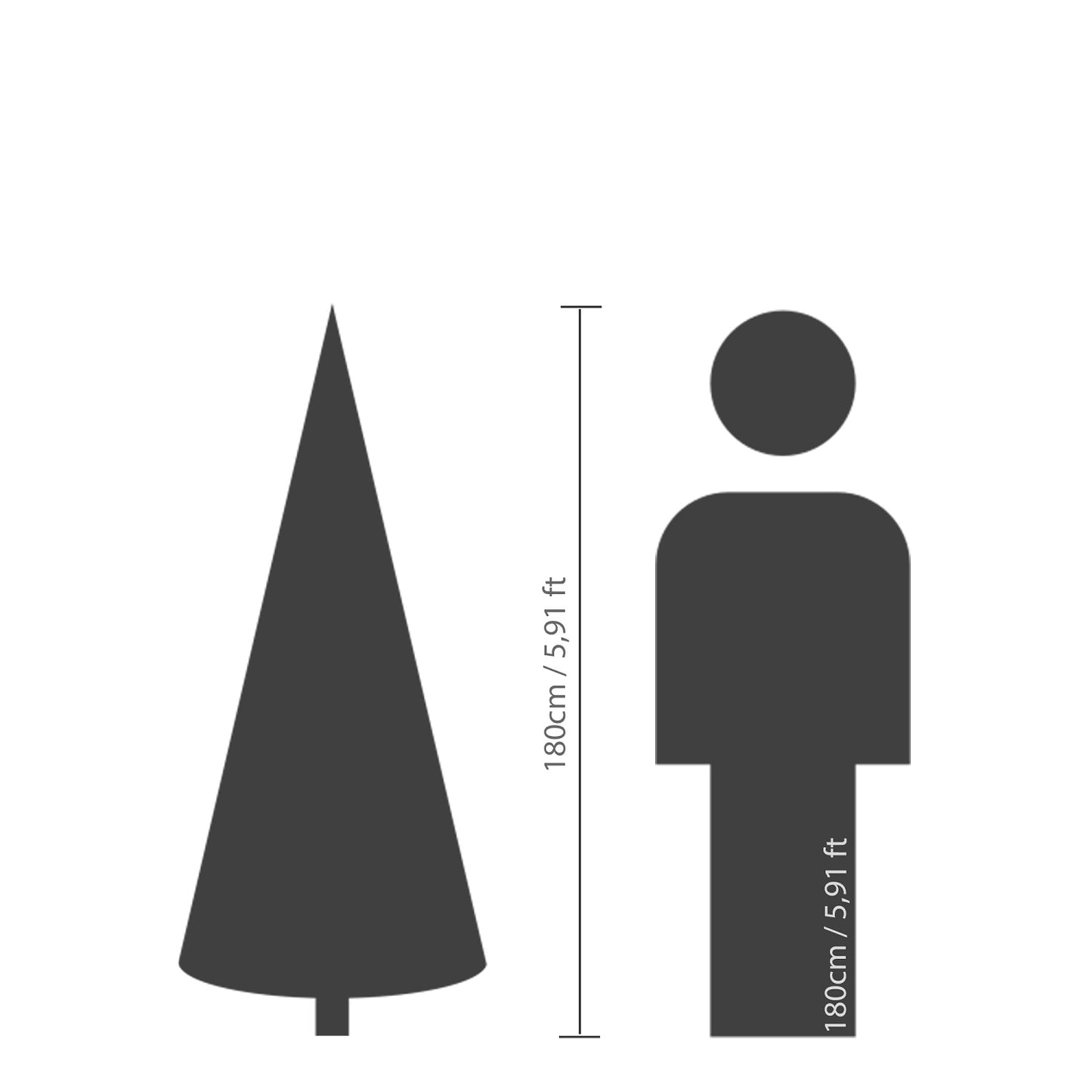 Künstlicher Weihnachtsbaum GRANDIS FIR 180 cm