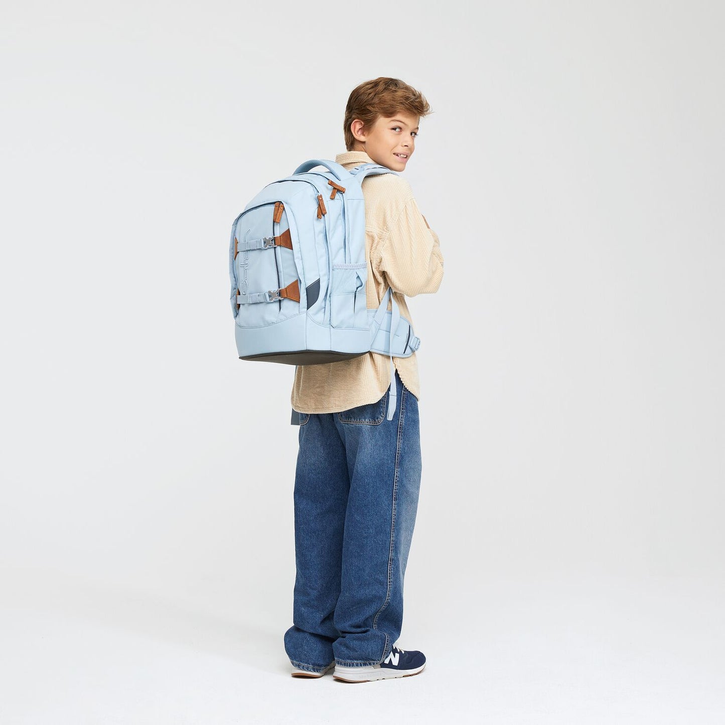 Schulrucksack-Set PACK Nordic Ice Blue 3-teilig, Kollektion 2025