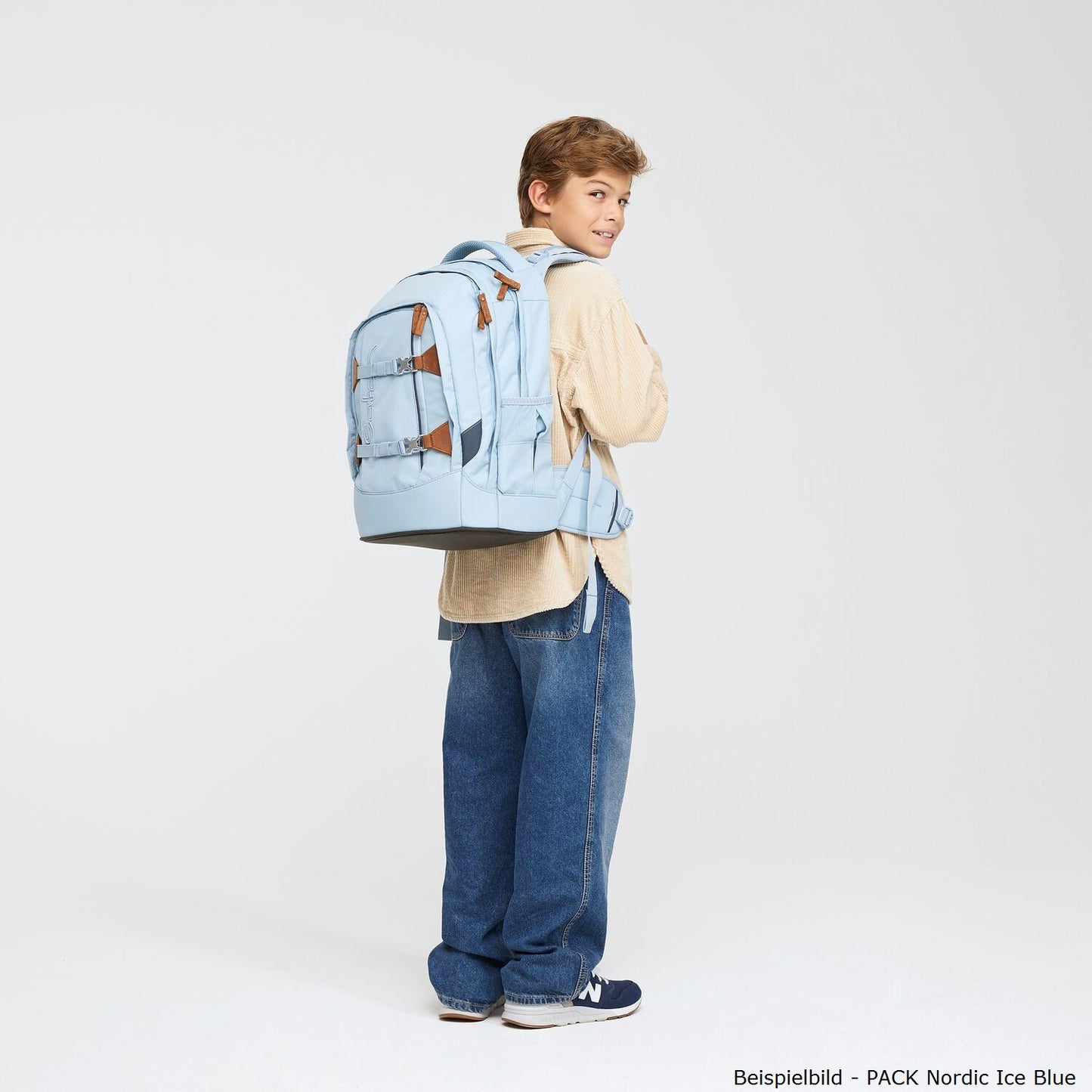 Schulrucksack-Set PACK Nordic Blue 3-teilige, Kollektion 2025