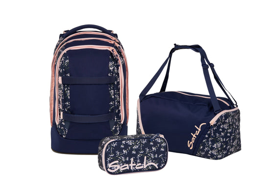 Schulrucksack-Set PACK Bloomy Breeze 3-teilig, Kollektion 2025