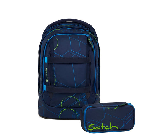 Schulrucksack-Set PACK Blue Tech 2-teilig, Kollektion 2025