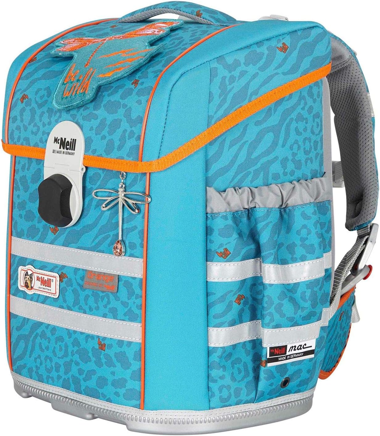 Schulranzen-Set ERGO MAC Orange 5-teilig