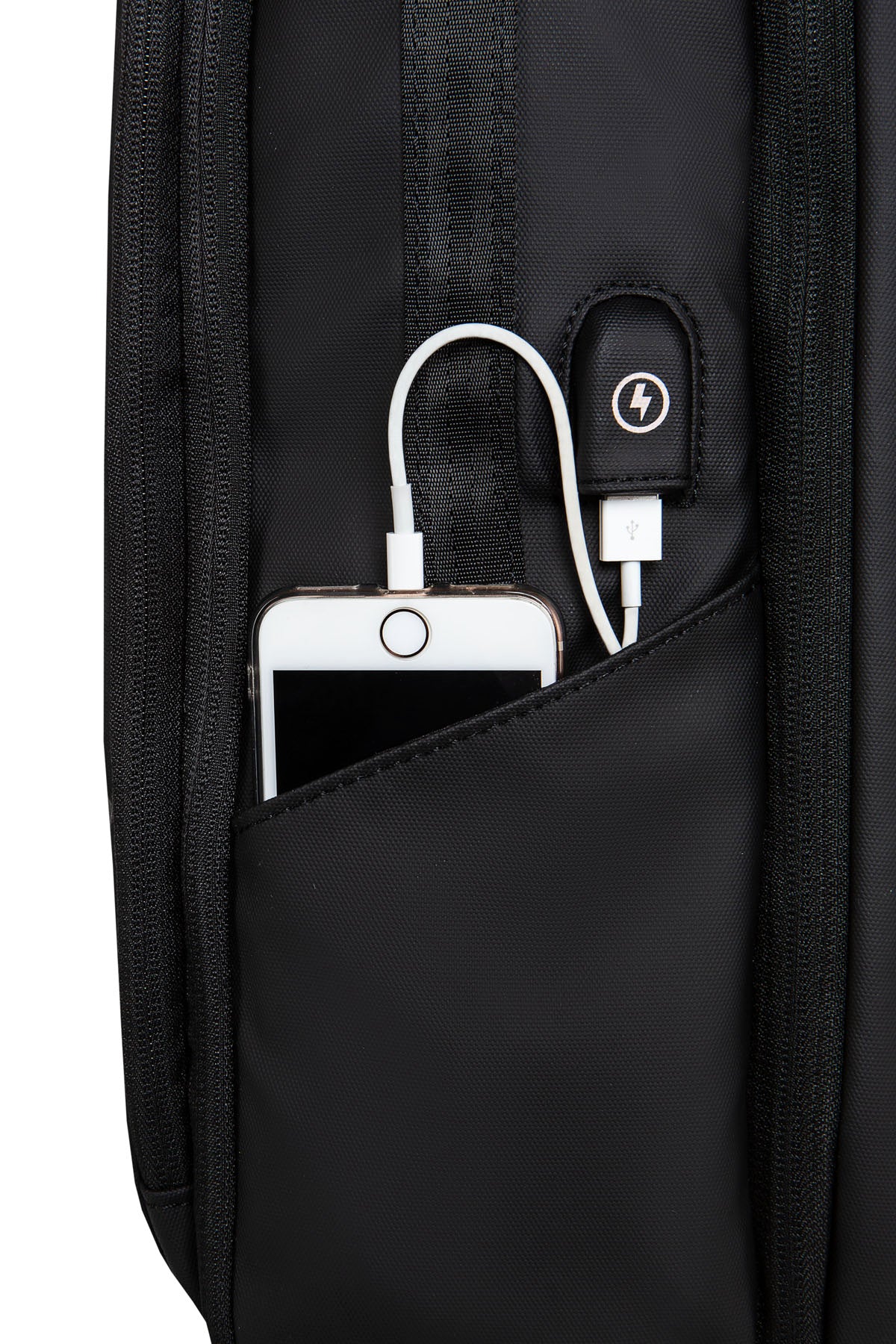 Anti-Diebstahl Rucksack FORGE Schwarz