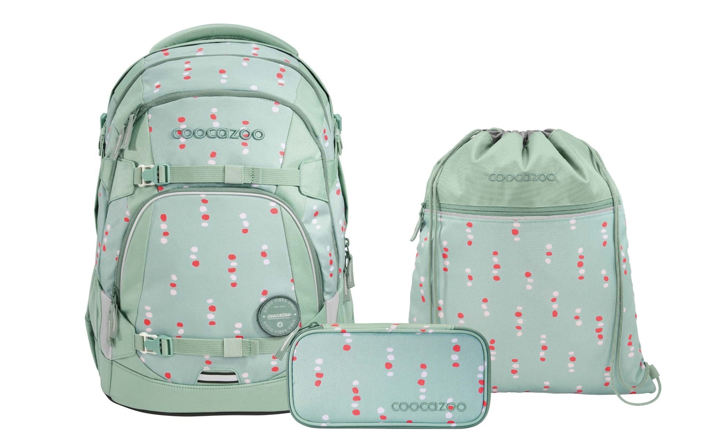 Schulrucksack-Set MATE Dancing Dots 3-teilig