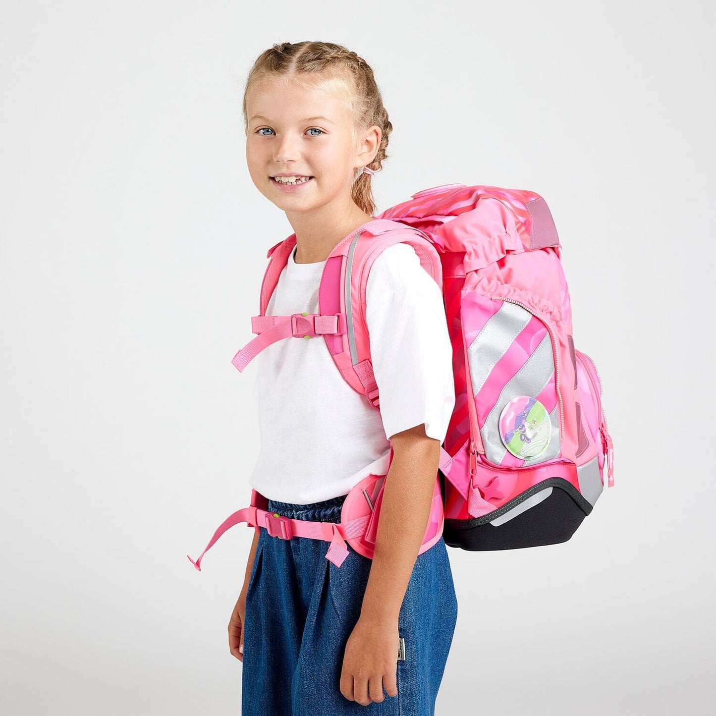 Schulranzen-Set Pack KuntBärbuntes Einhorn 6-tlg.