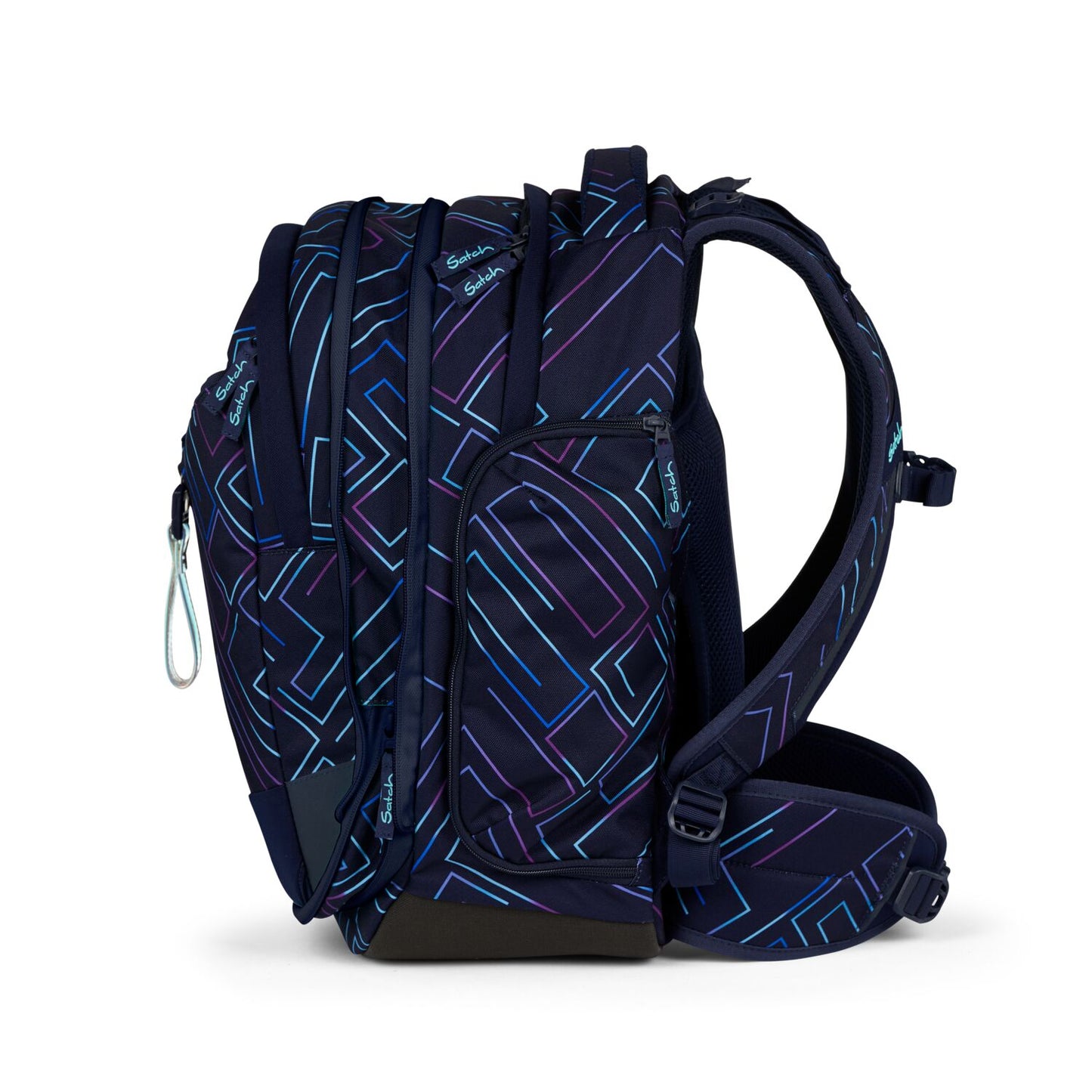 Schulrucksack-Set MATCH Purple Laser 2-teilig, Kollektion 2024