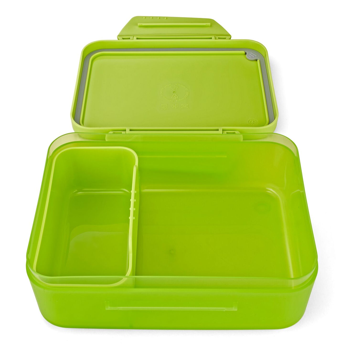 Kunststoff Brotdose Lime Green