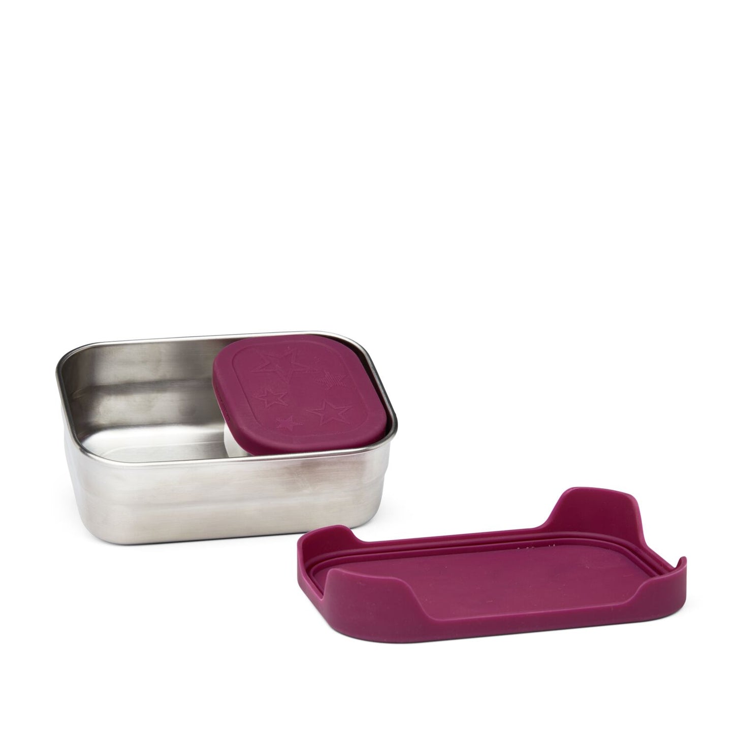 Edelstahl Brotdosen-Set Pferdestar, 2 Stück