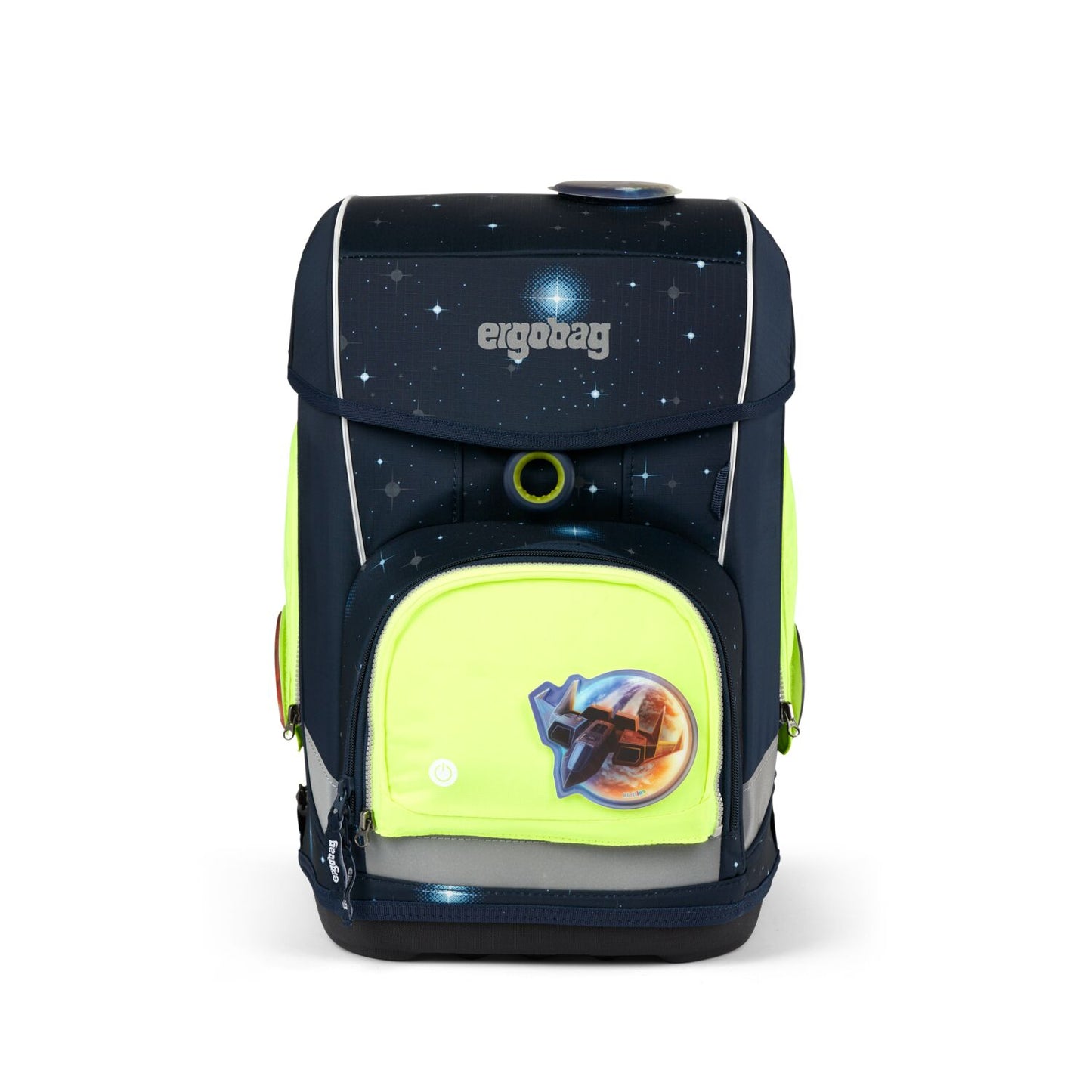 Fluo LED Zip-Set Gelb Sicherheits-Set