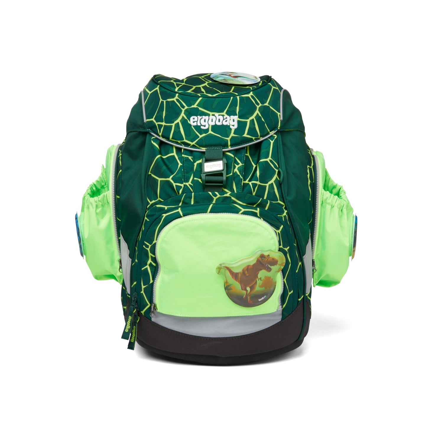 Fluo Seitentaschen Zip-Set Grün