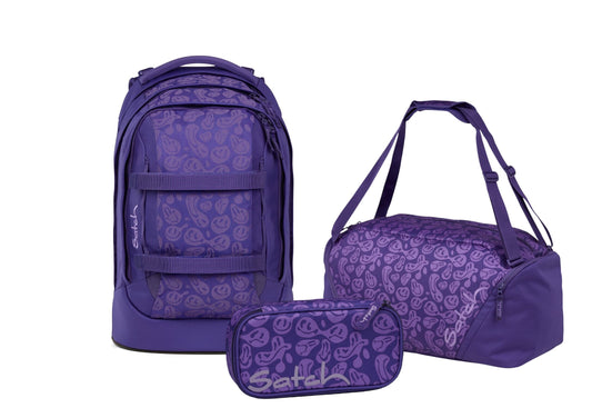 Schulrucksack-Set PACK Bright Faces 3-teilig, Kollektion 2025
