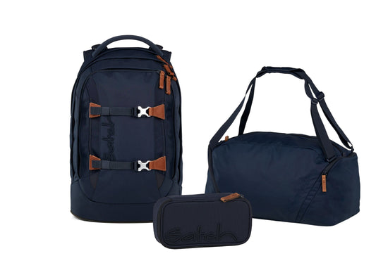 Schulrucksack-Set PACK Nordic Blue 3-teilige, Kollektion 2025