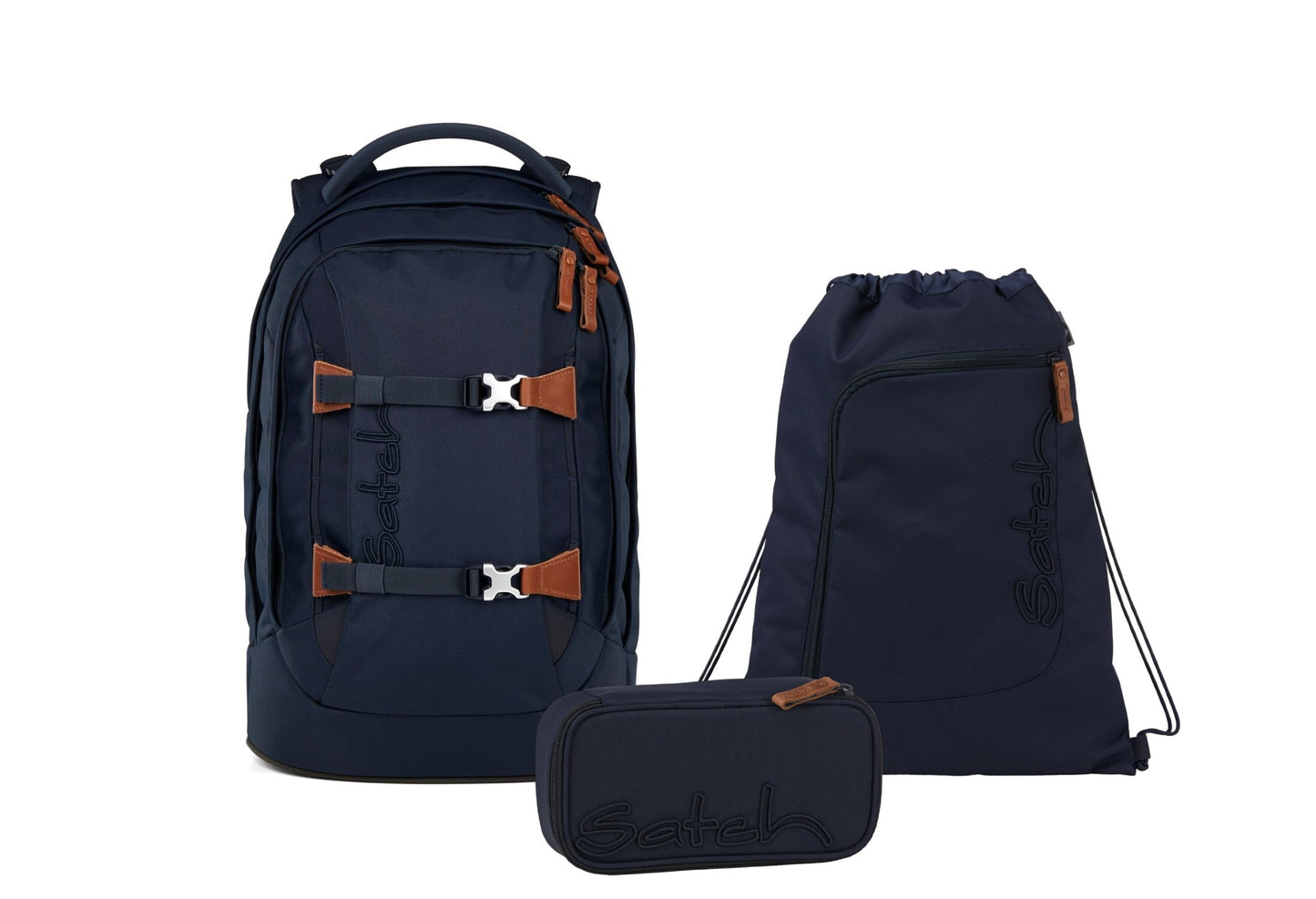 Schulrucksack-Set PACK Nordic Blue 3-teilige, Kollektion 2025
