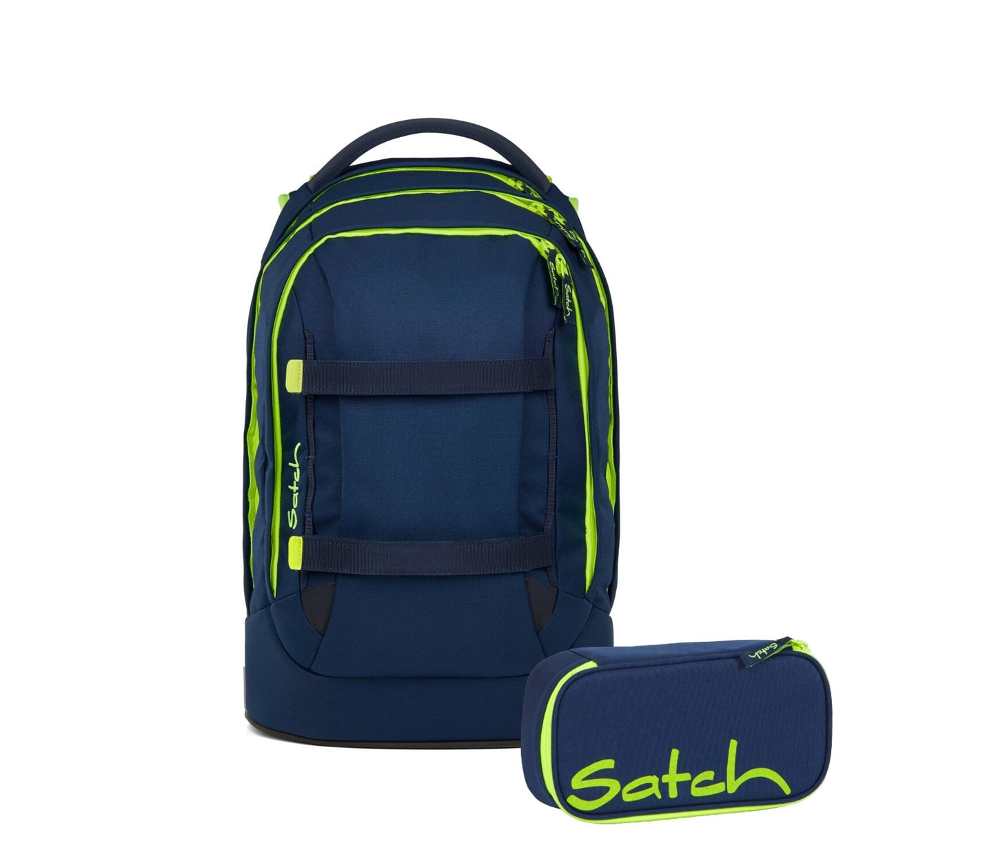 Schulrucksack-Set PACK Toxic Yellow 2-teilig, Kollektion 2025