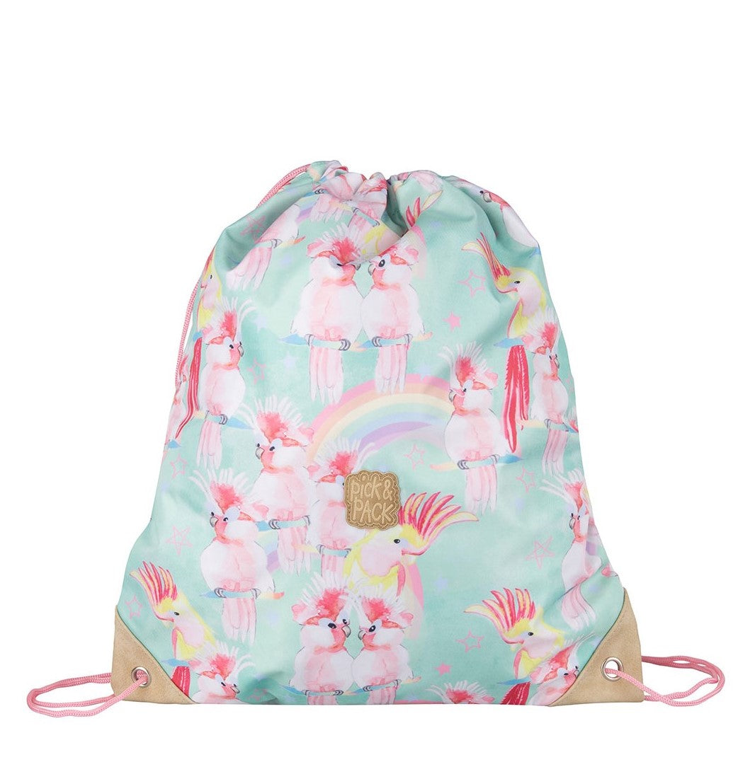 Sportbeutel Unicorn Birds Purple Rain
