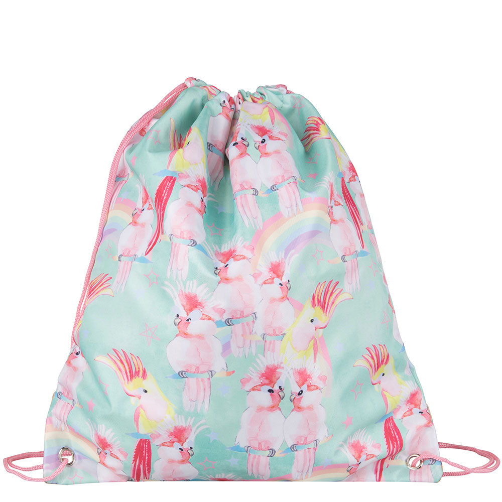 Sportbeutel Unicorn Birds Purple Rain