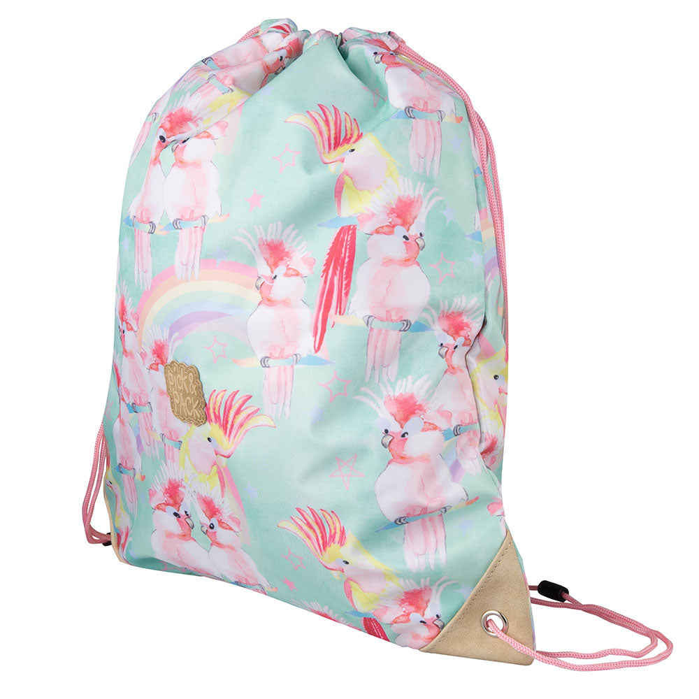 Sportbeutel Unicorn Birds Purple Rain