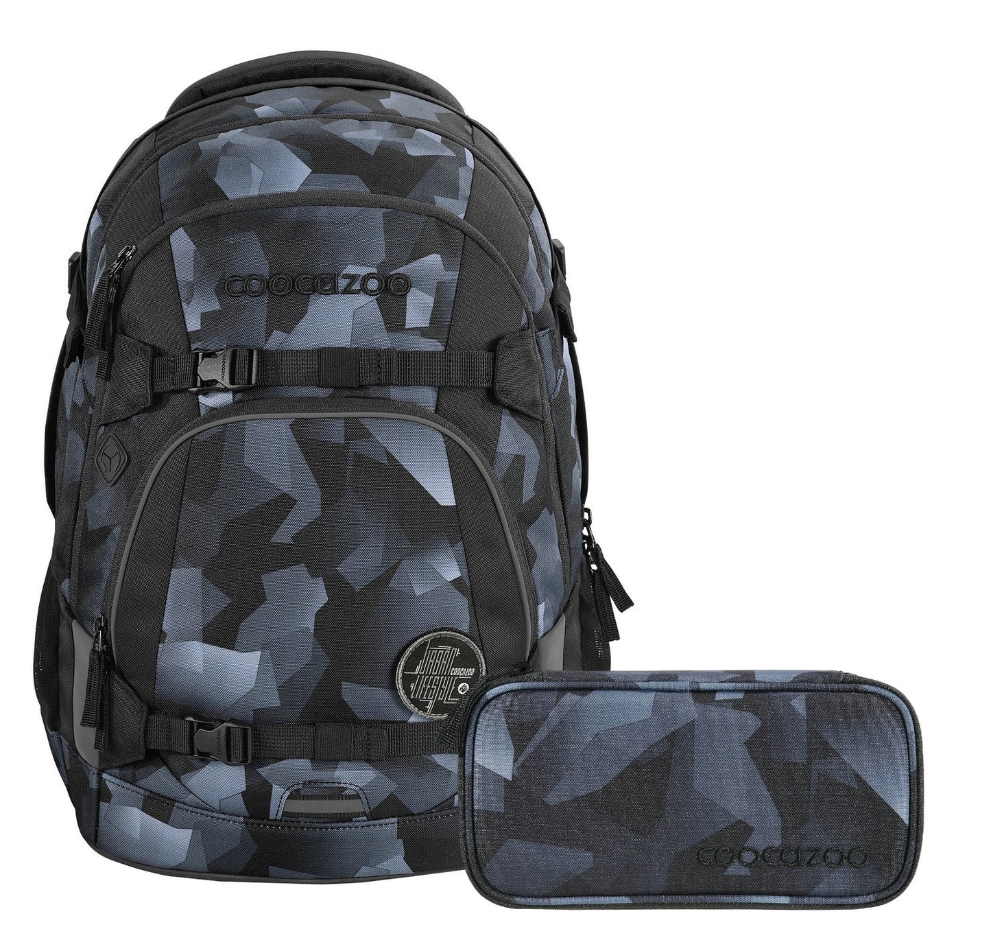 Schulrucksack-Set MATE Grey Rocks 2-teilig