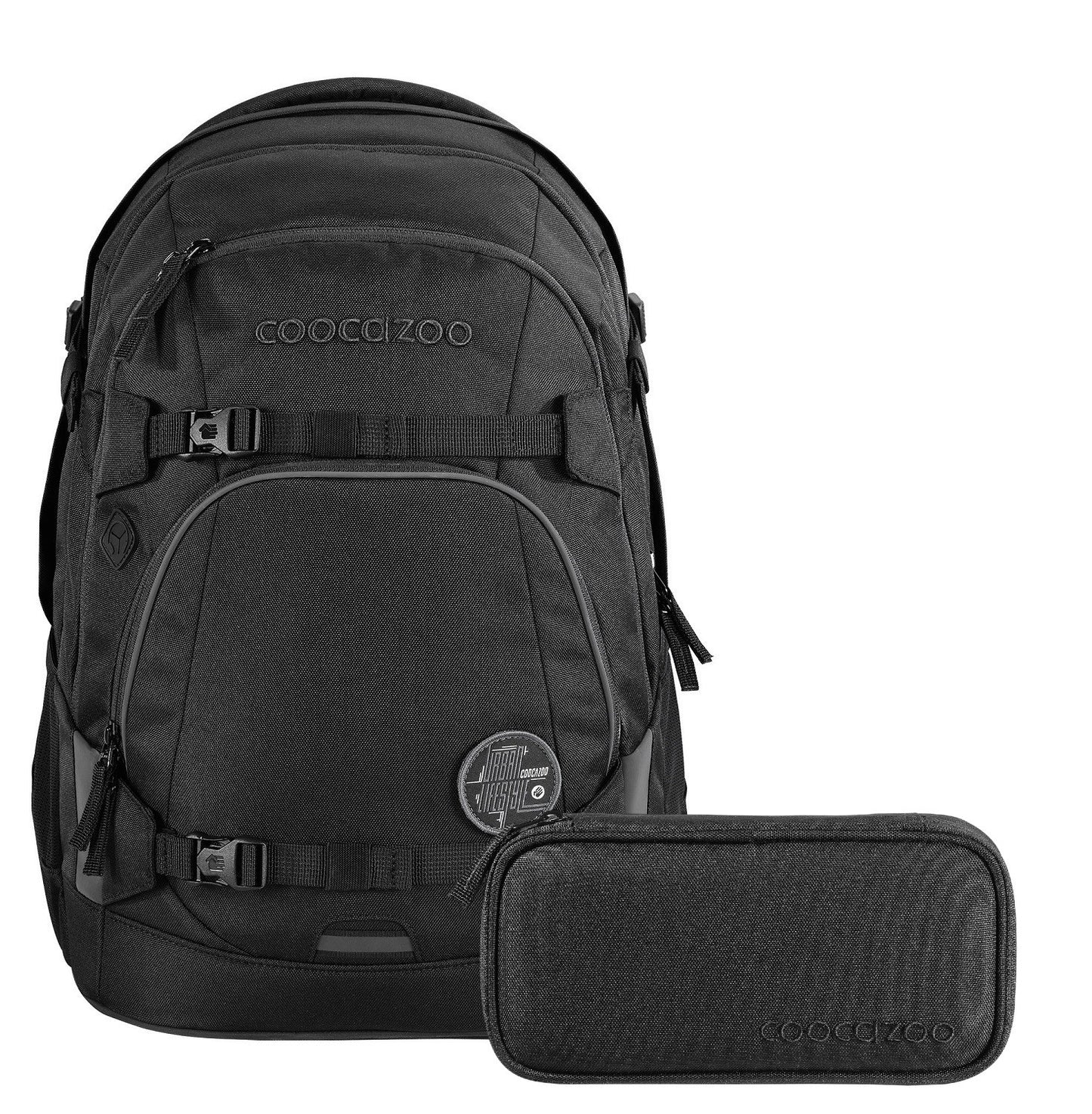 Schulrucksack-Set MATE Black Coal 2-teilig