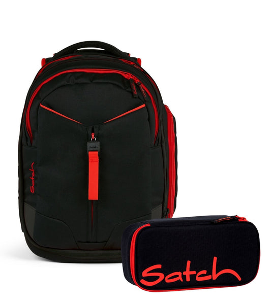 Schulrucksack-Set MATCH Fire Phantom 2-teilig, Kollektion 2024