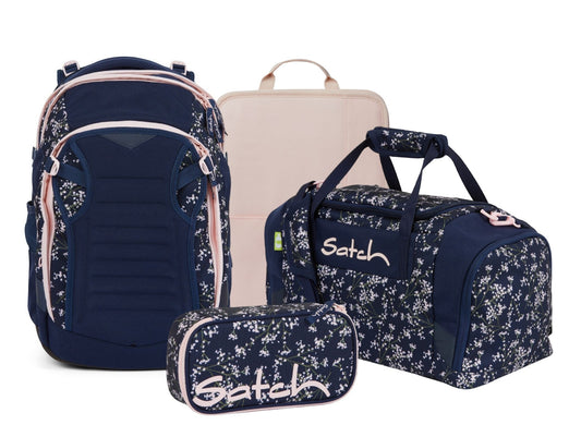Schulrucksack-Set MATCH Bloomy Breeze 4-teilig, Kollektion 2022