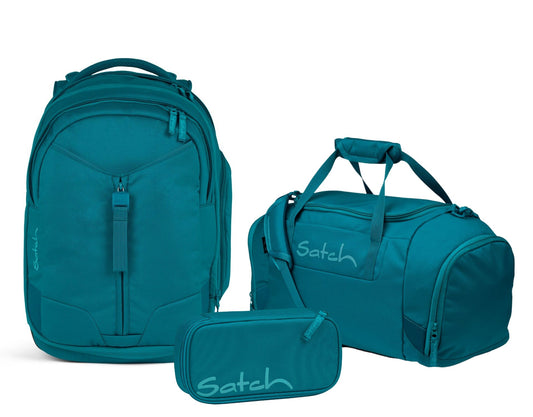 Schulrucksack-Set MATCH Deep Petrol 3-teilig, Kollektion 2024