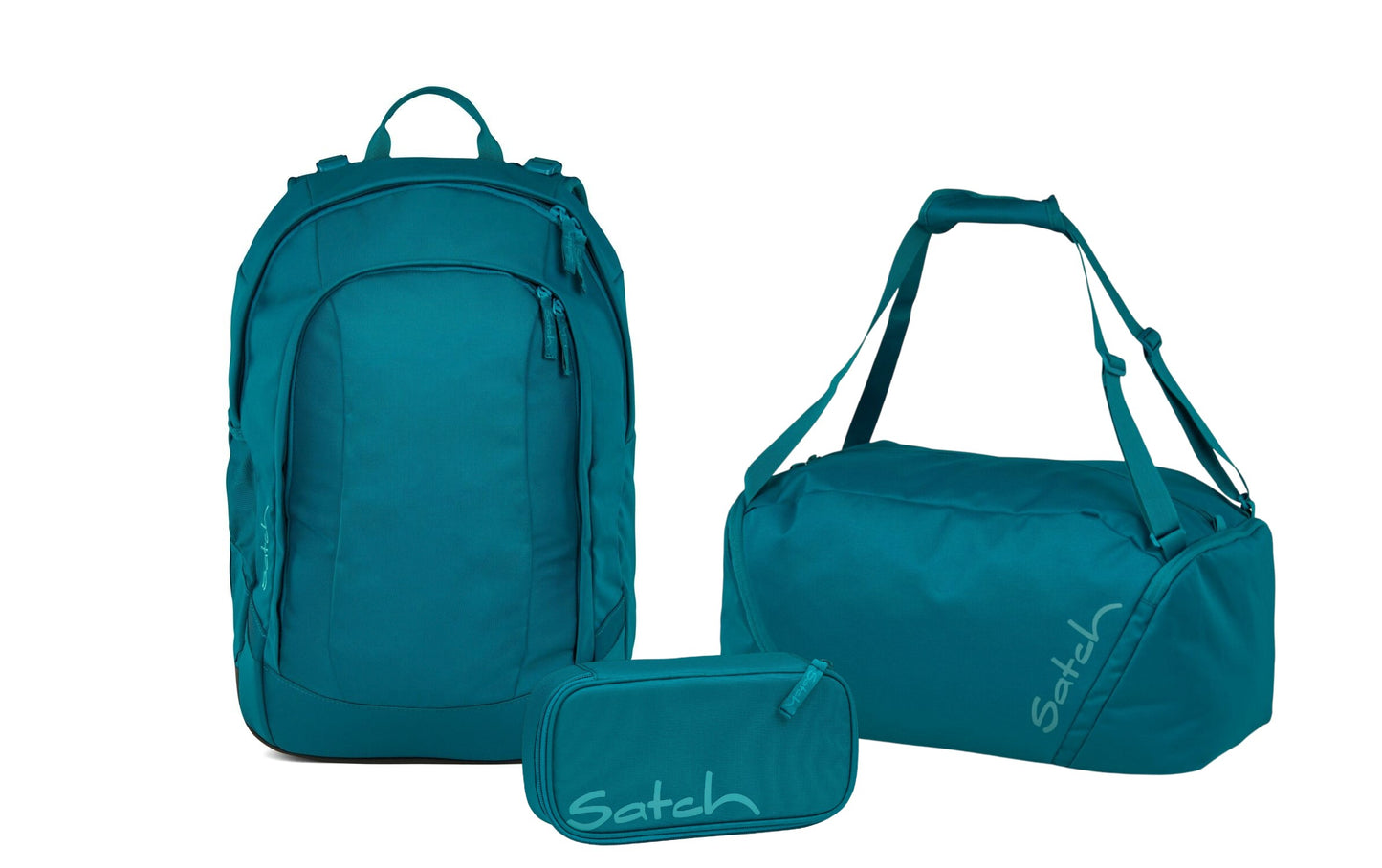 Schulrucksack-Set AIR Deep Petrol 3-teilig, Kollektion 2025