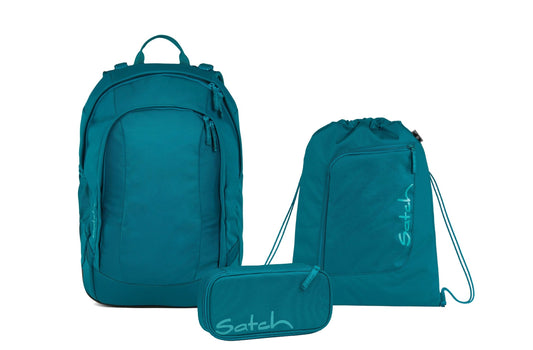Schulrucksack-Set AIR Deep Petrol 3-teilig, Kollektion 2025