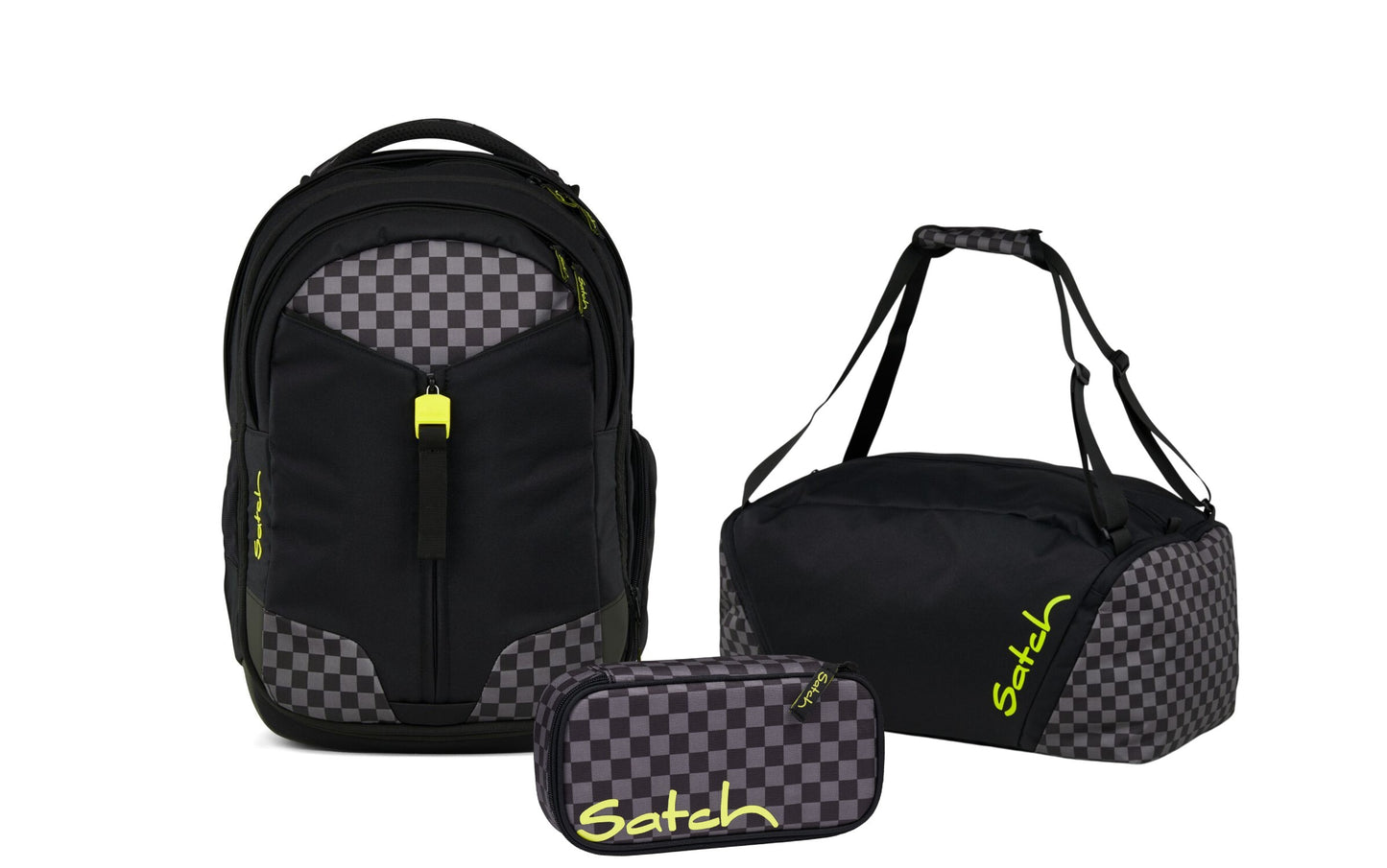 Schulrucksack-Set MATCH Dark Skate 3-teilig, Kollektion 2025