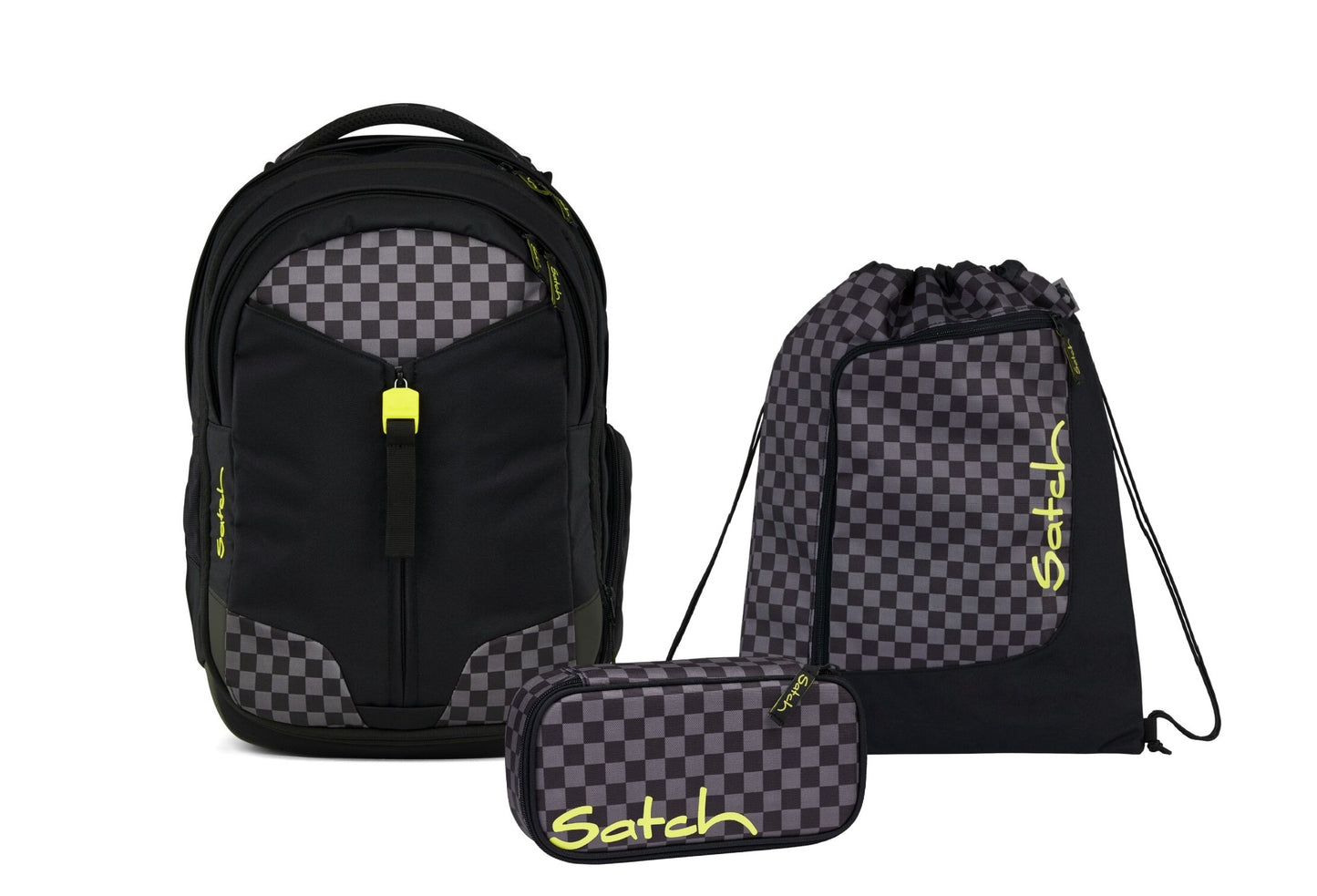 Schulrucksack-Set MATCH Dark Skate 3-teilig, Kollektion 2025