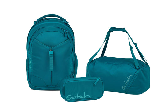 Schulrucksack-Set MATCH Deep Petrol 3-teilig, Kollektion 2025