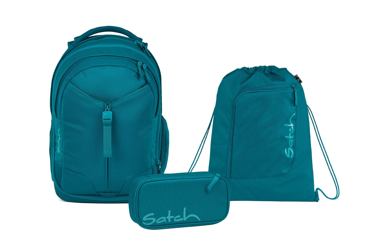 Schulrucksack-Set MATCH Deep Petrol 3-teilig, Kollektion 2025