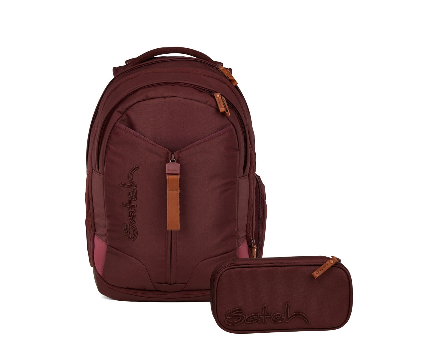 Schulrucksack-Set MATCH Nordic Ruby 2-teilig
