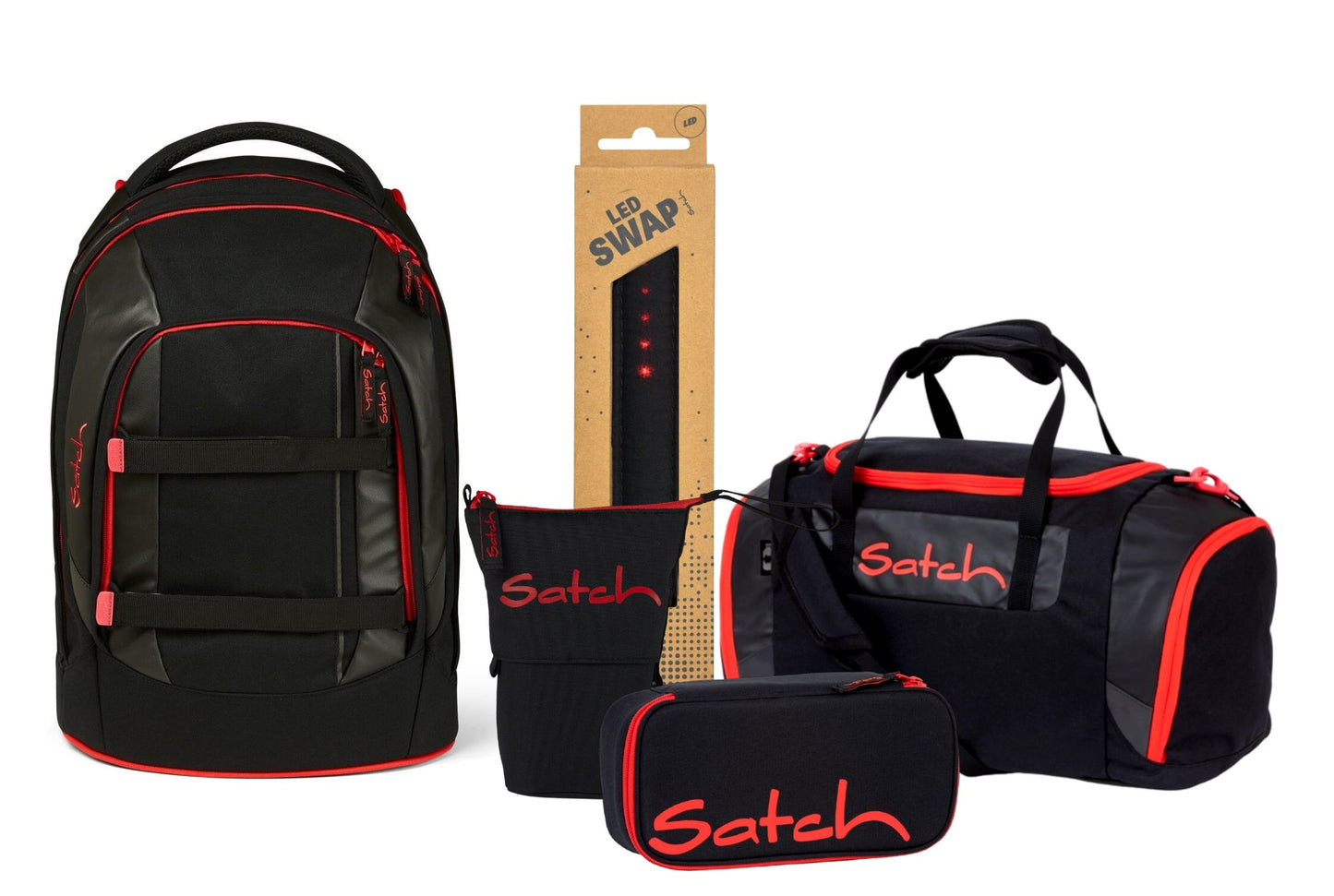 Schulrucksack-Set PACK Fire Phantom 5-teilig, Kollektion 2023