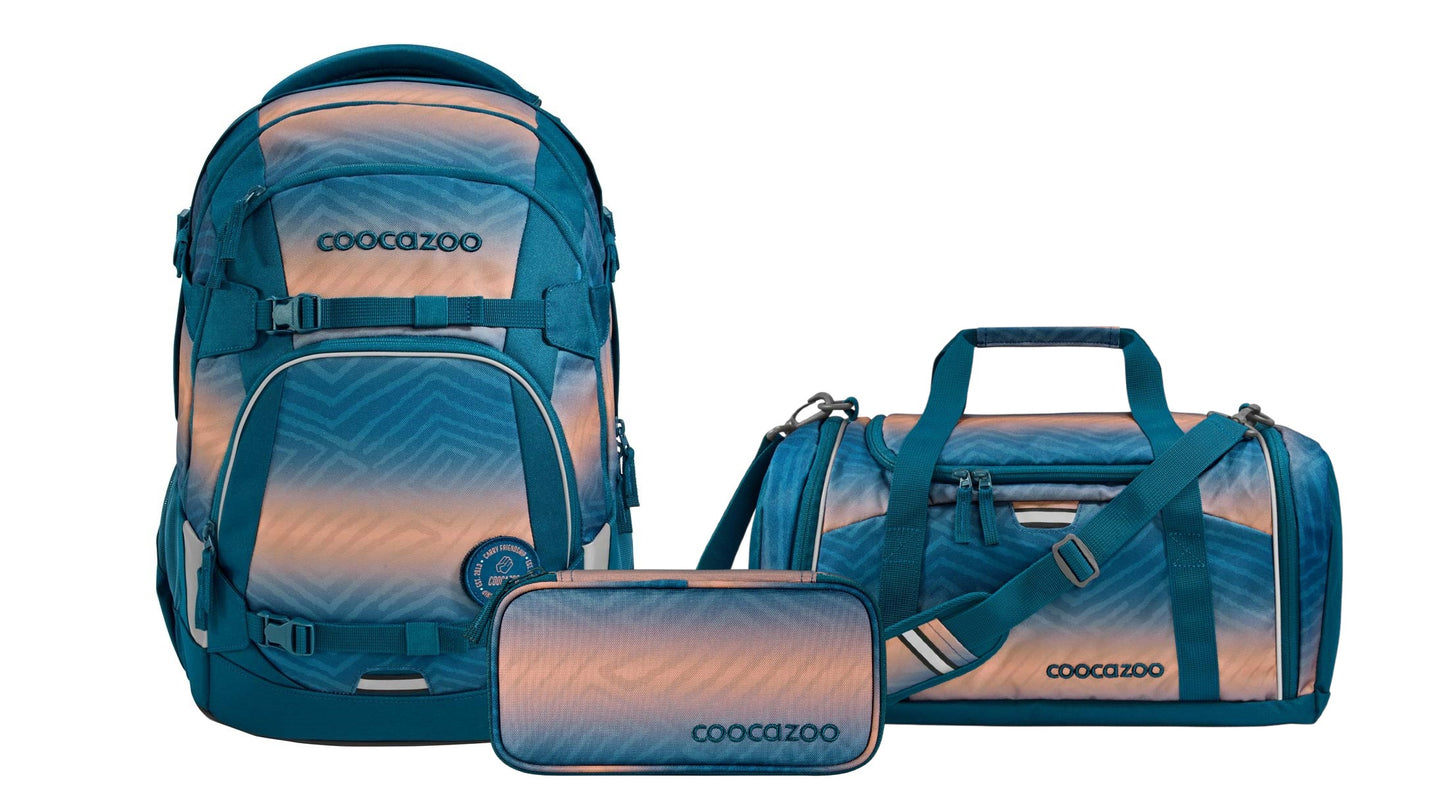 Schulrucksack MATE Pacific Tribes 3-teilig