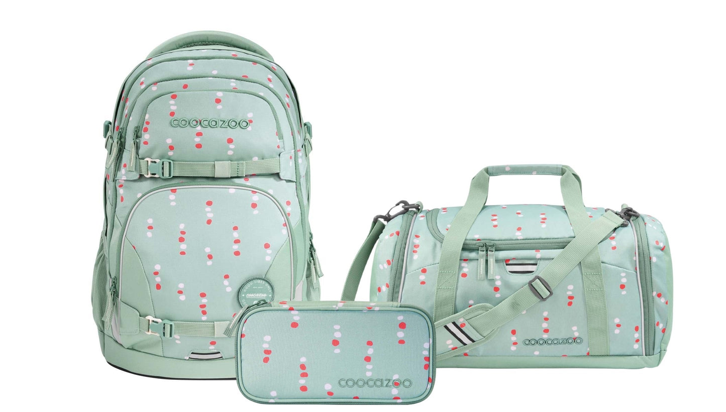 Schulrucksack PORTER Dancing Dots 3-teilig