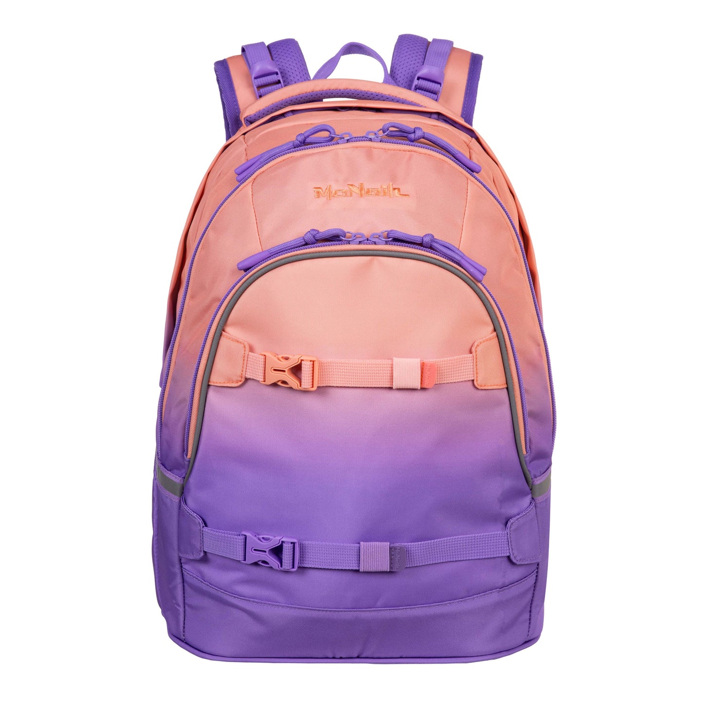 Schulrucksack MILO Berry Pink/Lila 2-teilig