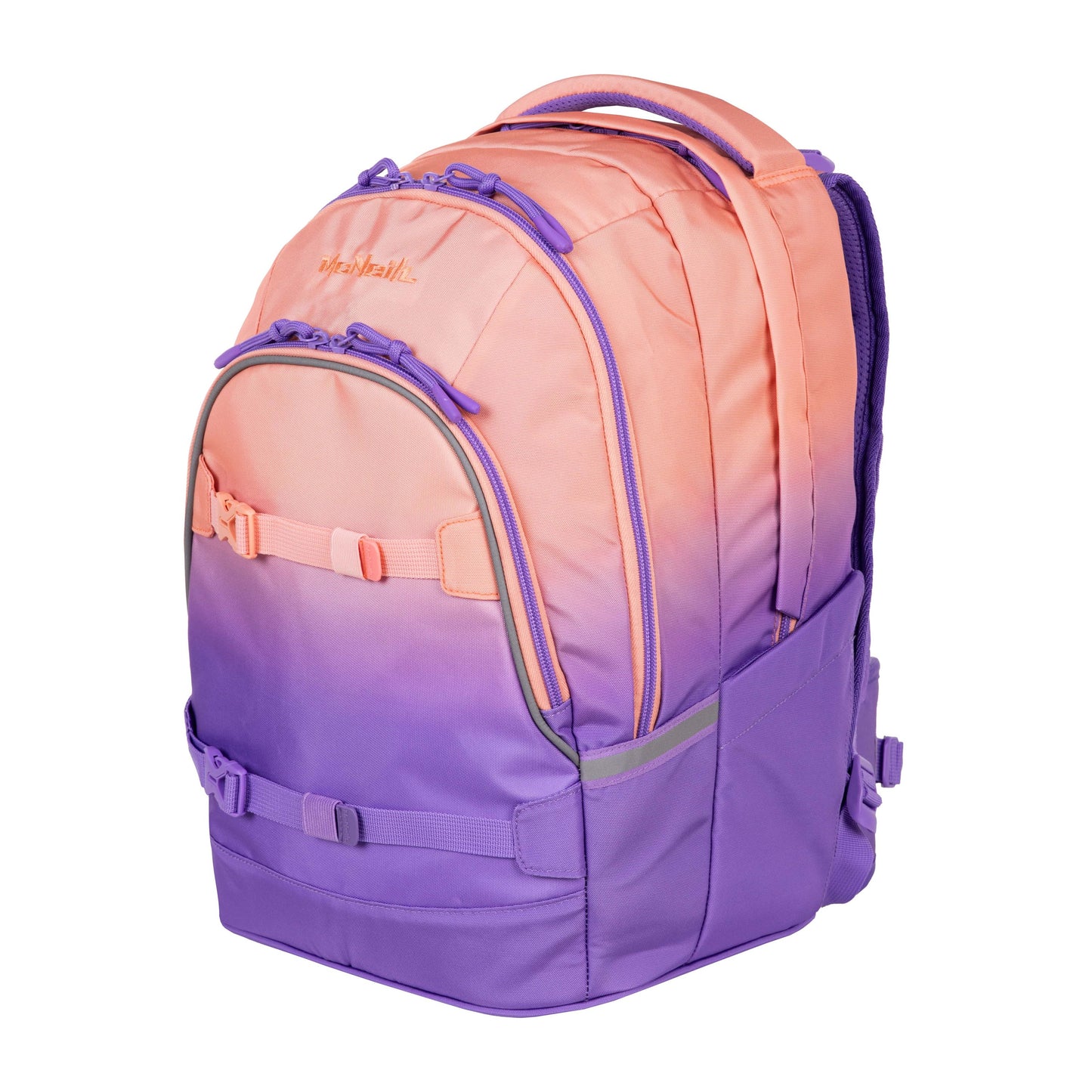 Schulrucksack MILO Berry Pink/Lila 2-teilig