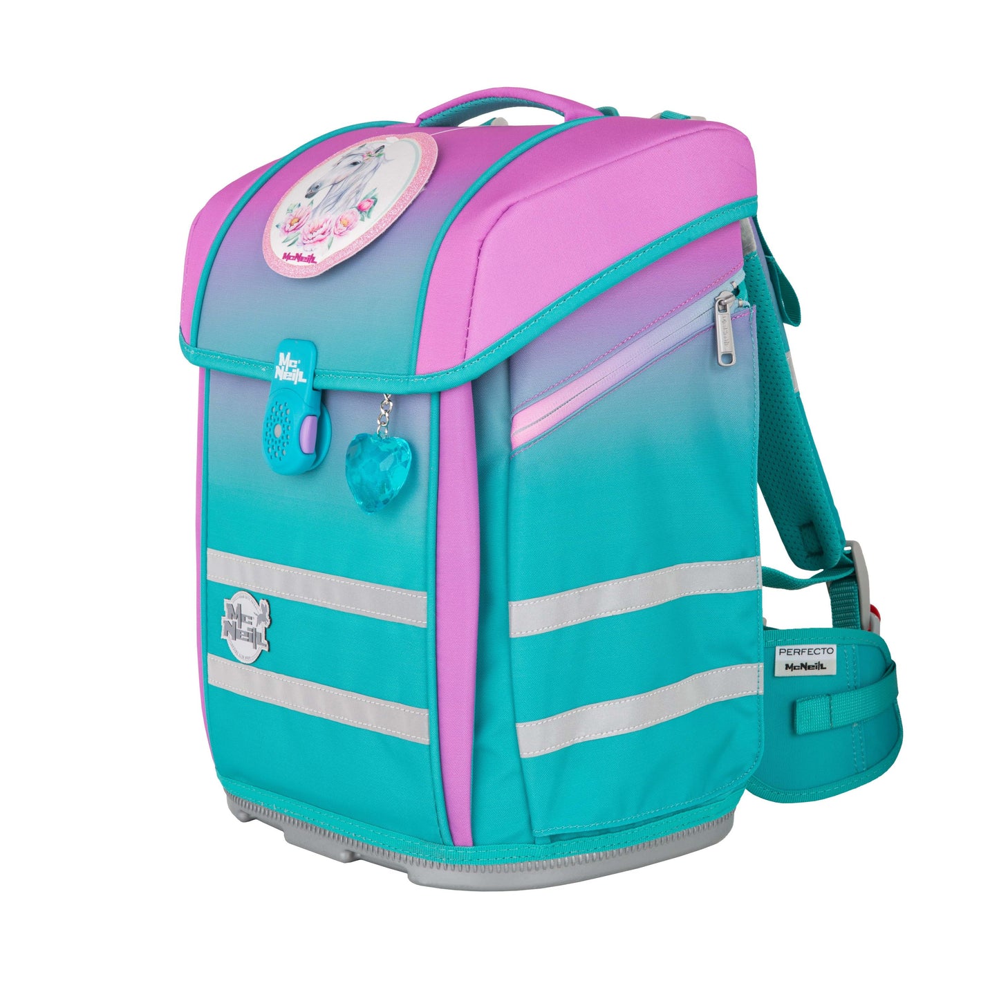 Schulranzen-Set PERFECTO, GRADIENT BLUEBERRY 5-teilig