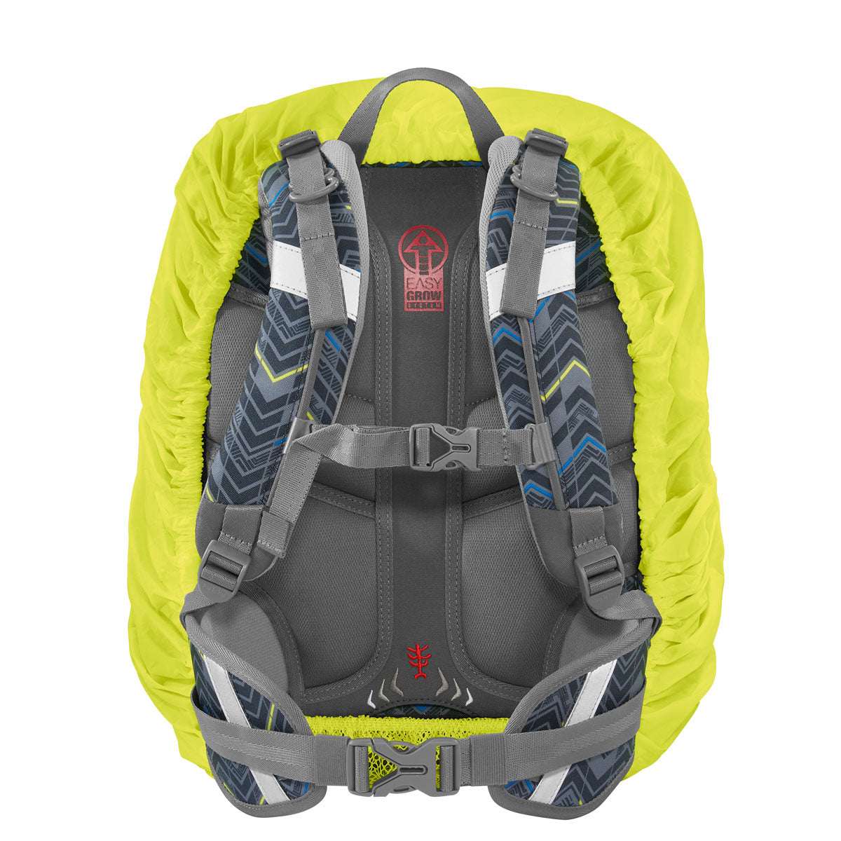 Regenhülle Gelb, für Schulranzen