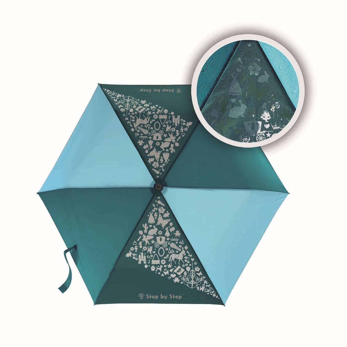 Regenschirm Magic Rain EFFECT Petrol
