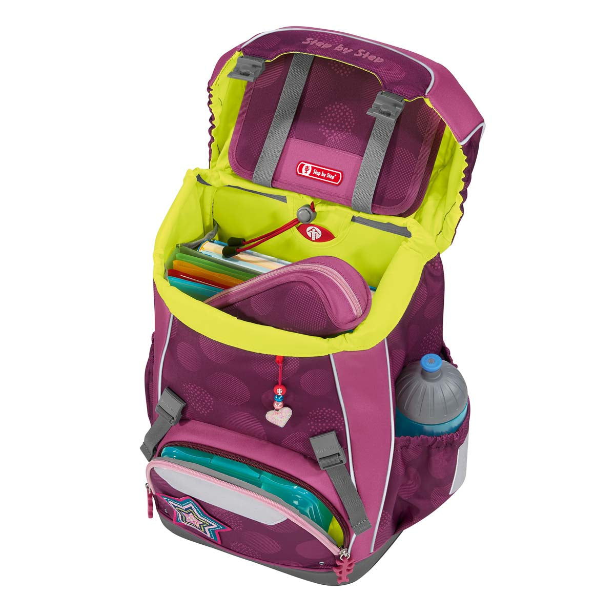 Schulranzen GIANT Glamour Star Set 5-teilig