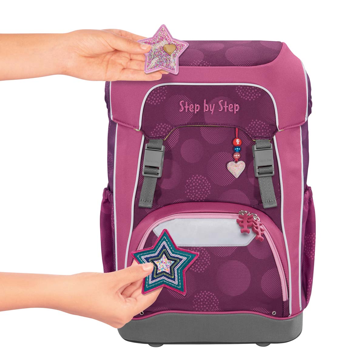 Schulranzen GIANT Glamour Star Set 5-teilig