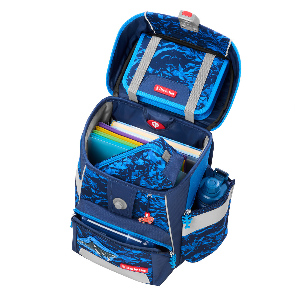 Schulranzen-Set SPACE Manta Rio, 6-teilig
