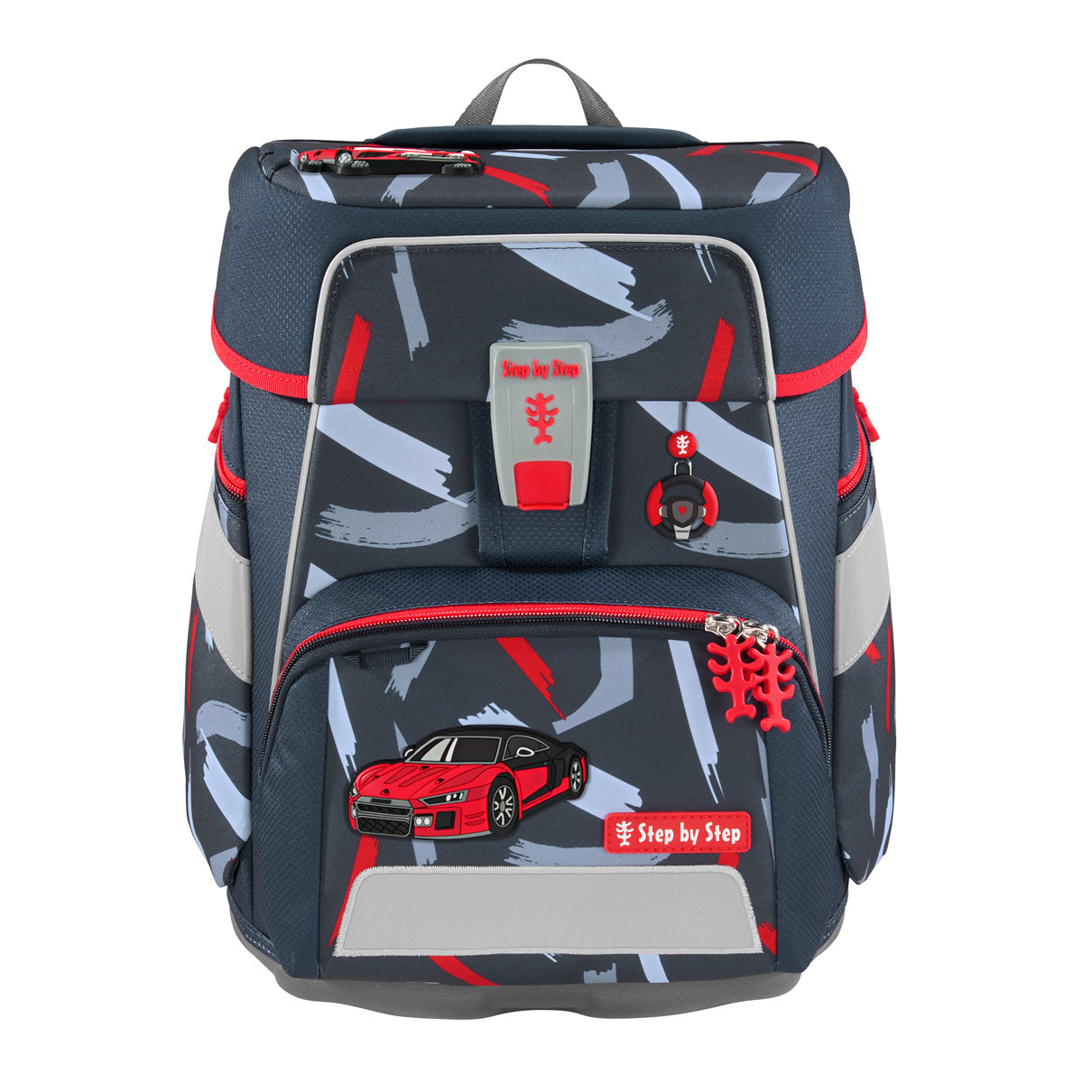 Schulranzen-Set SPACE Sports Car Mick, 5-teilig