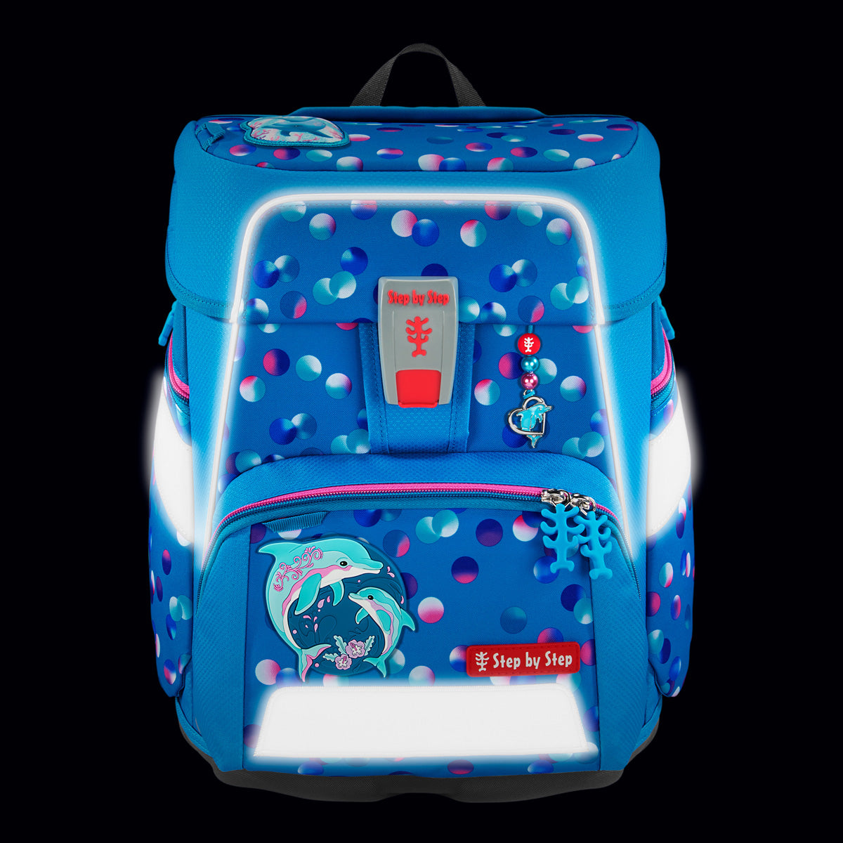 Schulranzen-Set SPACE Dolphin Finja, 6-teilig