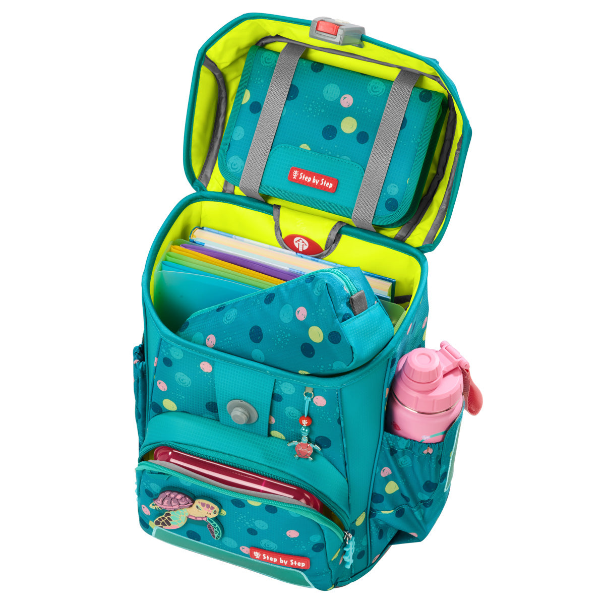 Schulranzen-Set CLOUD Turtle Josie 6-teilig