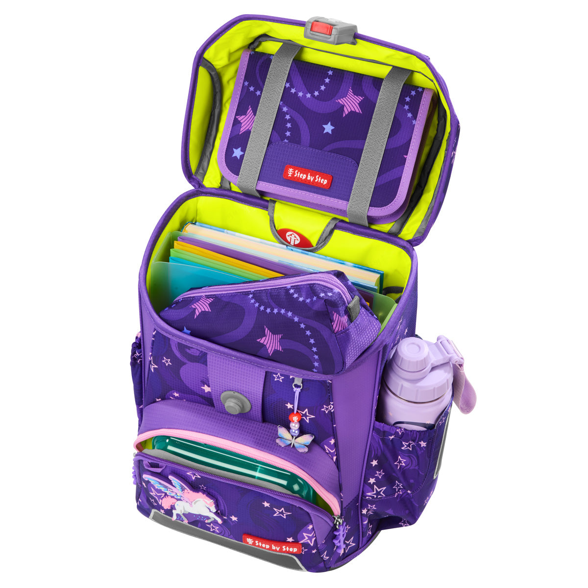 Schulranzen-Set CLOUD Pegasus Liv 5-teilig